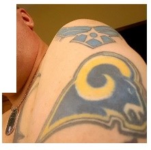 Rams tattoo