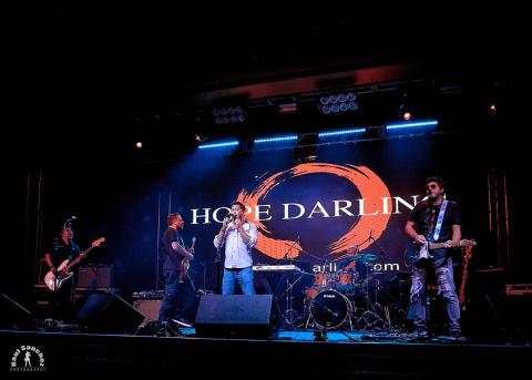 Hope Darling Band on-stage