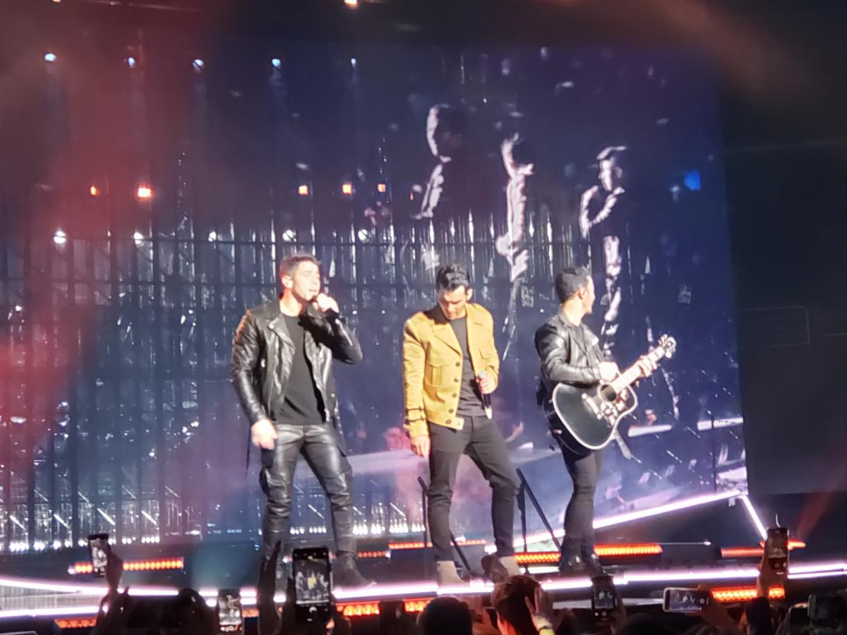 Jonas Brothers two nights ago in Orlando
