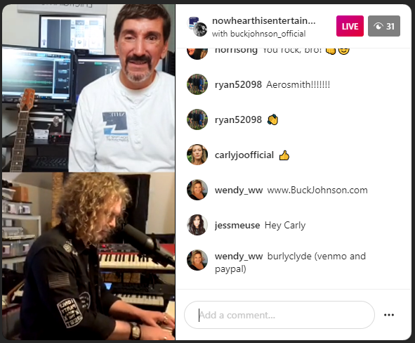Livestream with Buck Johnson