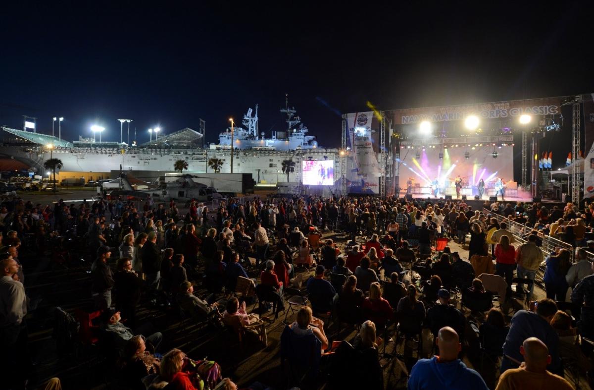 Outdoor concert