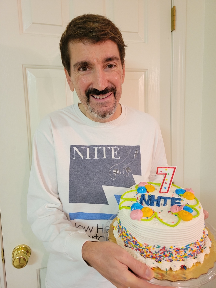 7 Year Podcast Anniversary Cake