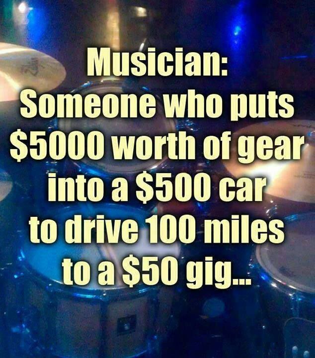 Witty musician meme
