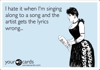 Wrong lyrics meme