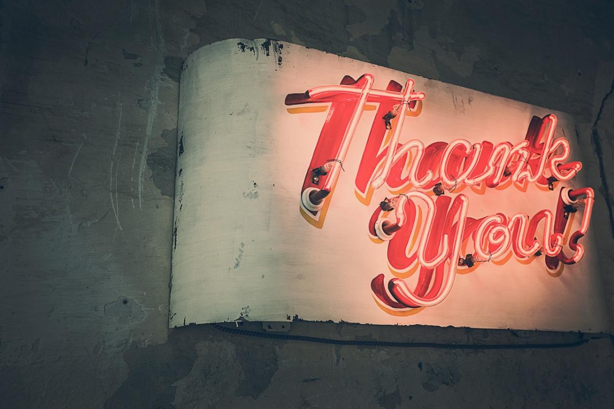 Don't Wait Properly Say Thank You Now