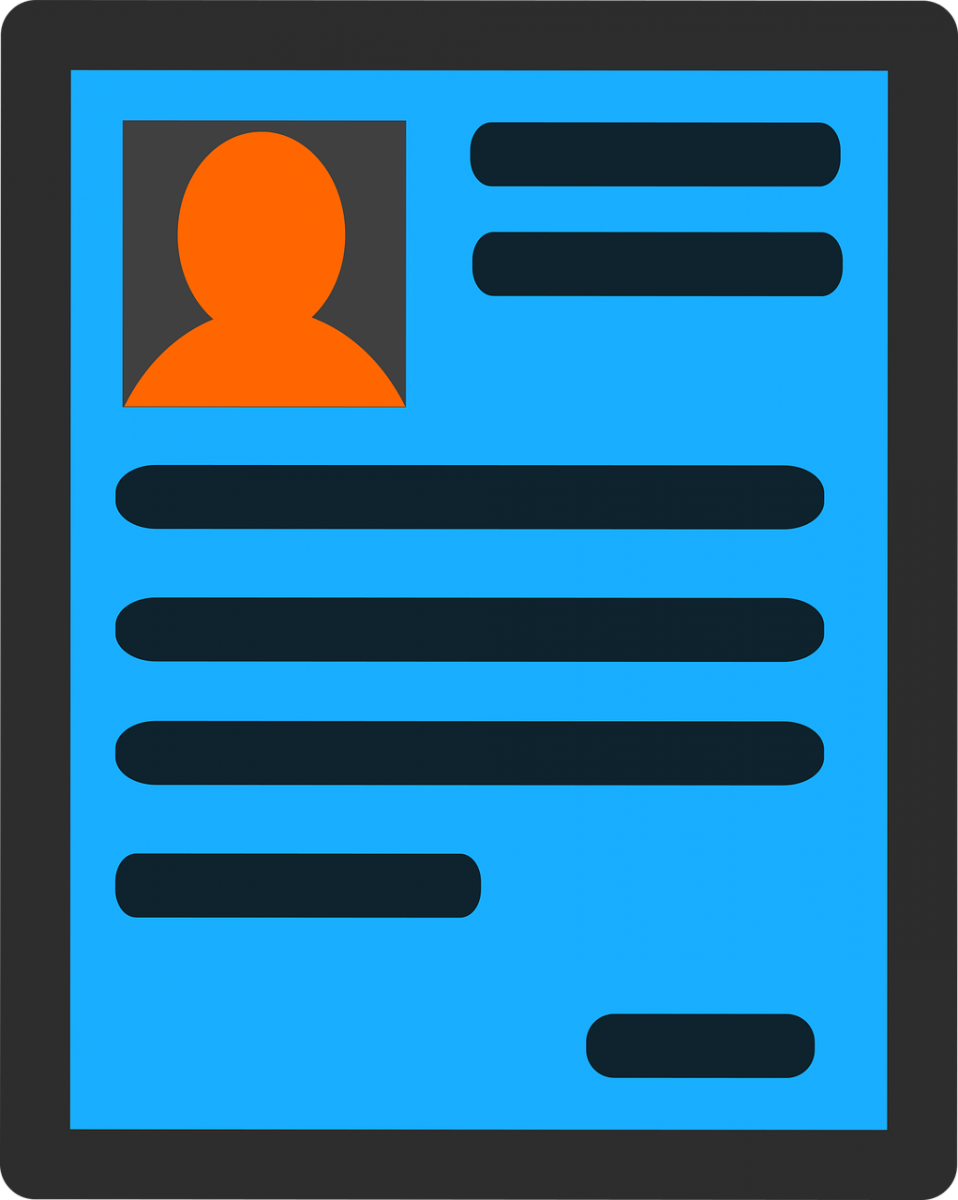 Generic resume layout