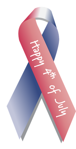 4th of July ribbon