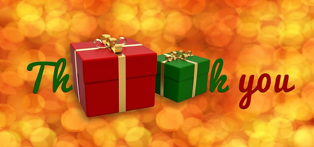 Gifts spelling Thanks